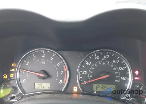 2011 Toyota Corolla S from USA, damaged, VIN 2T1BU4EE0BC712154